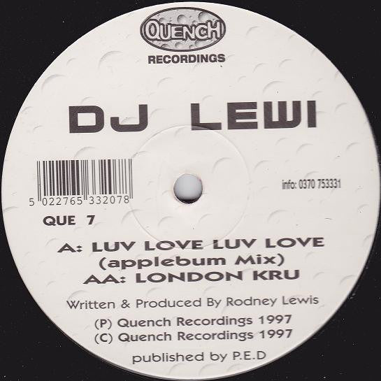DJ Lewi - Luv Love Luv Love / London Kru