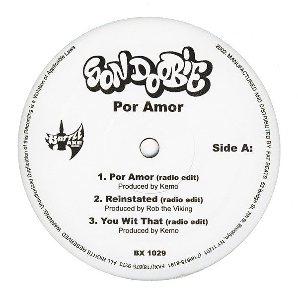 Son Doobie - Por Amor