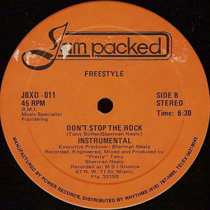 Freestyle - Don't Stop The Rock Vinyl Record