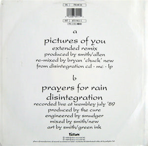 Cure, The - Pictures Of You - 1990