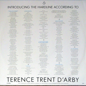 Terence Trent D'Arby - Introducing The Hardline According To Terence Trent D'Arby - 1988