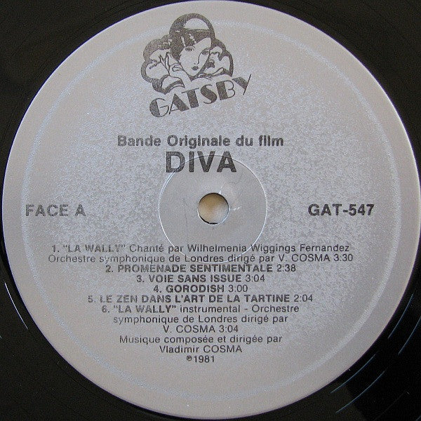 Vladimir Cosma - Diva (Bande Originale Du Film) - 1981