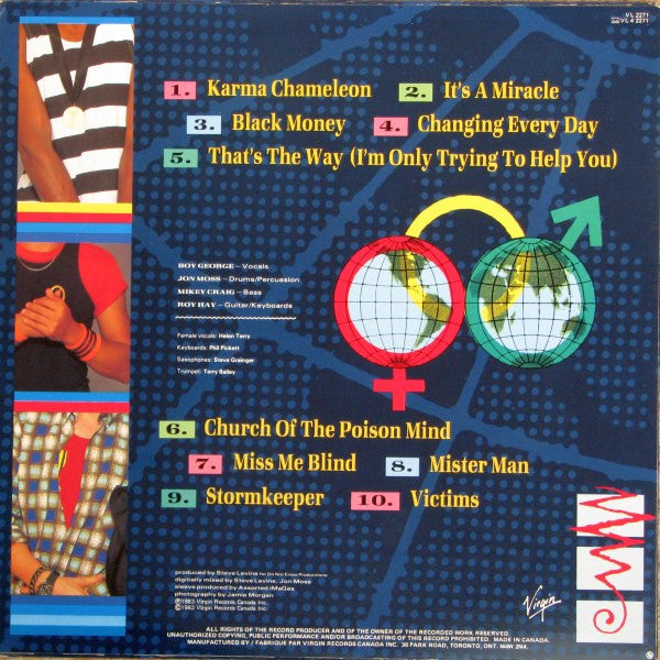 Culture Club - Colour By Numbers - 1983