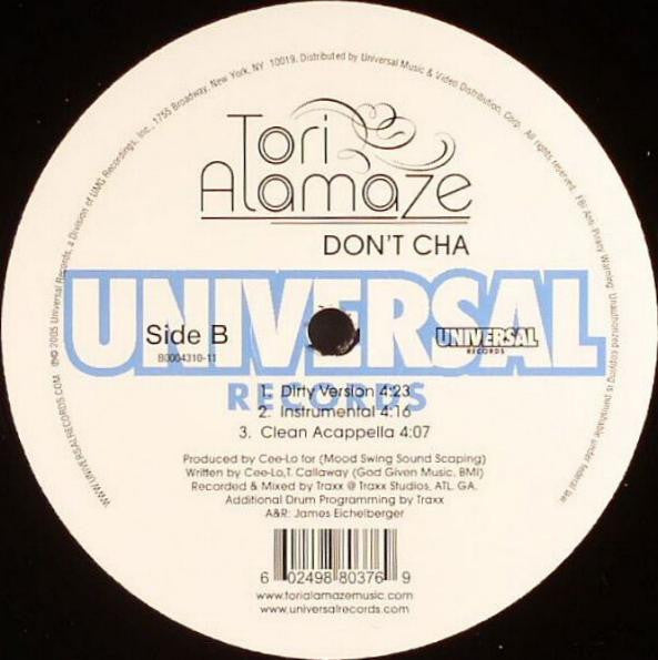 Tori Alamaze - Don't Cha - 2005