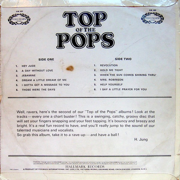 Unknown Artist - Top Of The Pops Vol. 2
