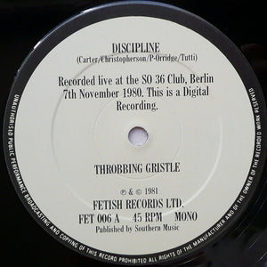 Throbbing Gristle - Discipline - 1981