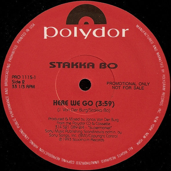 Stakka Bo - Here We Go
