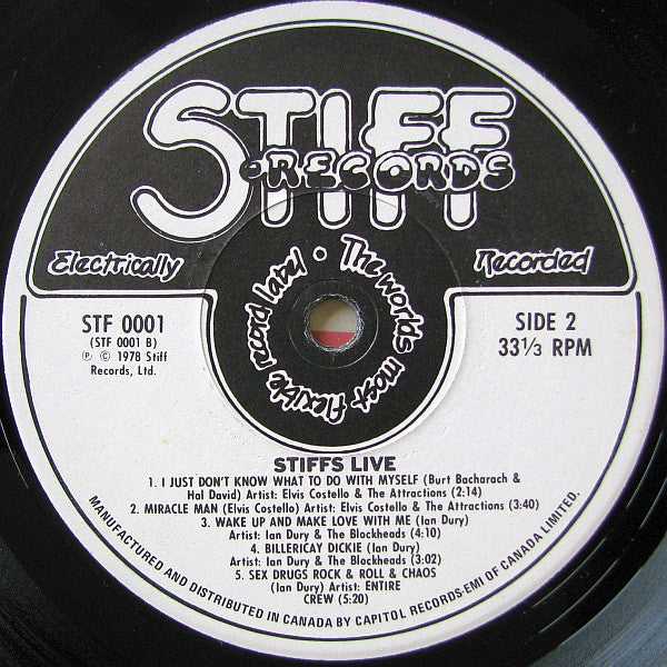 Various - Stiffs Live - 1978