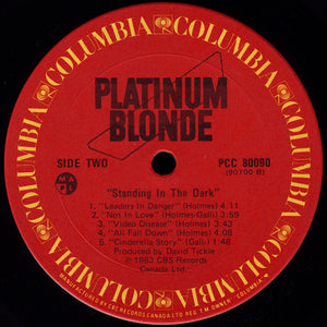 Platinum Blonde - Standing In The Dark - 1984