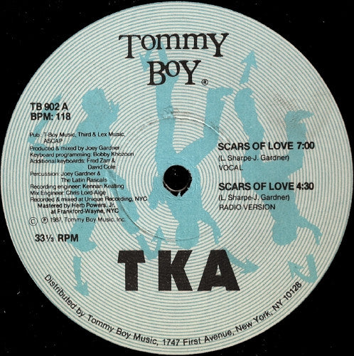 TKA - Scars Of Love Vinyl Record