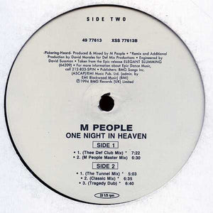 M People - One Night In Heaven - 1994