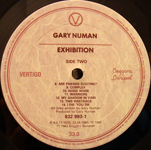 Gary Numan - Exhibition