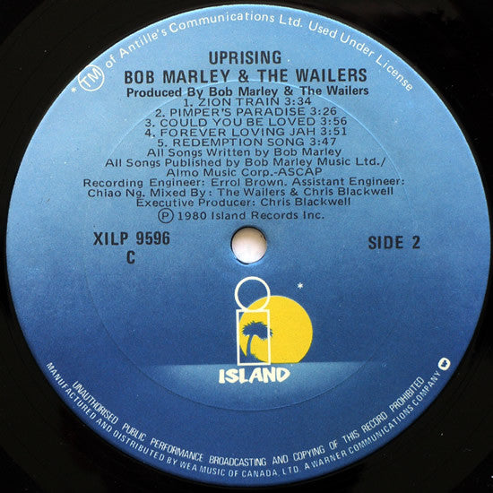 Bob Marley & The Wailers - Uprising