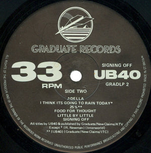 UB40 - Signing Off - 1980