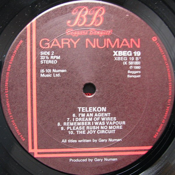 Gary Numan - Telekon - 1980