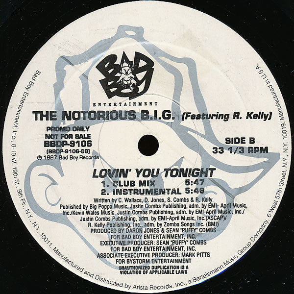 Notorious B.I.G. Featuring R. Kelly - Lovin' You Tonight - 1997