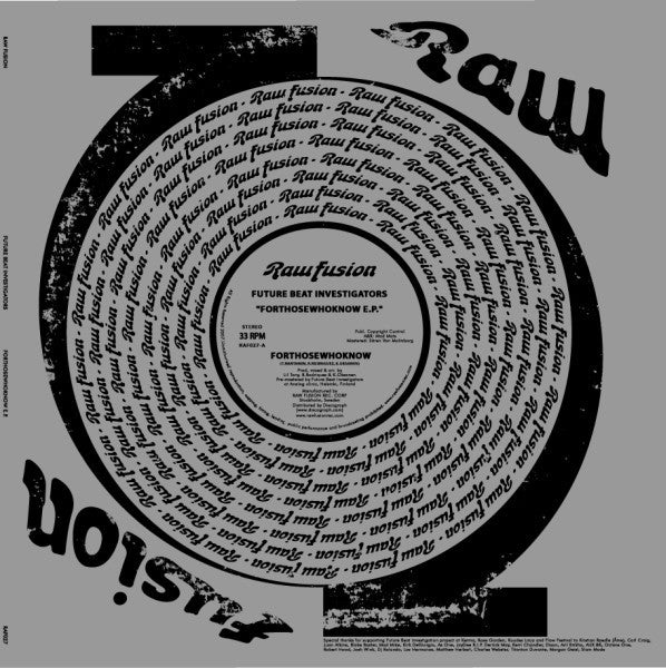 Future Beat Investigators - Forthosewhoknow E.P. - 2007