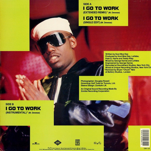Kool Moe Dee - I Go To Work - 1989