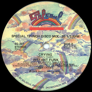 Instant Funk - I Got My Mind Made Up / Crying - 1978