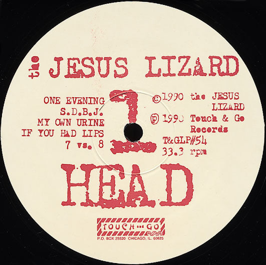 Jesus Lizard, The - Head - 1990