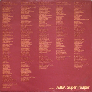 ABBA - Super Trouper - 1980