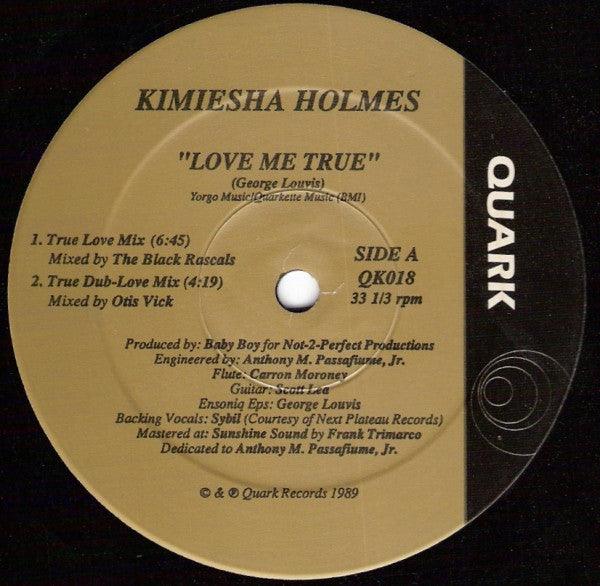 Kimiesha Holmes - Love Me True 1989 - 1989 - Quarantunes