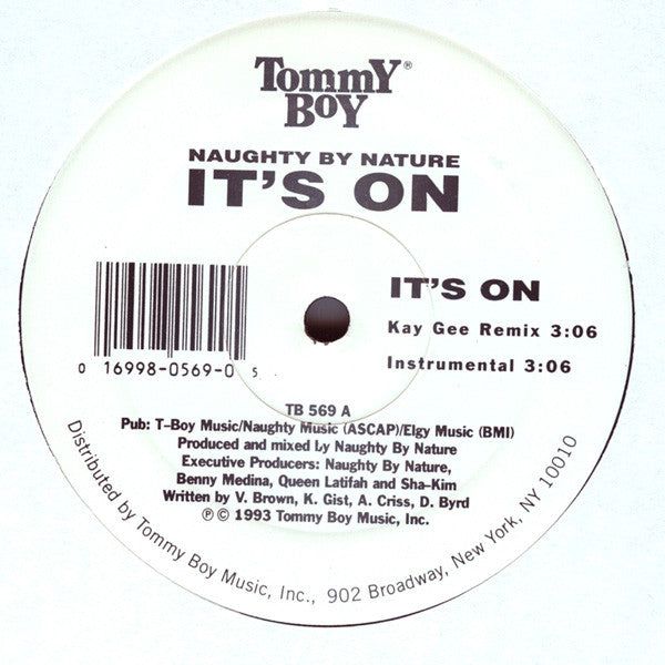 Naughty By Nature - It's On - 1993