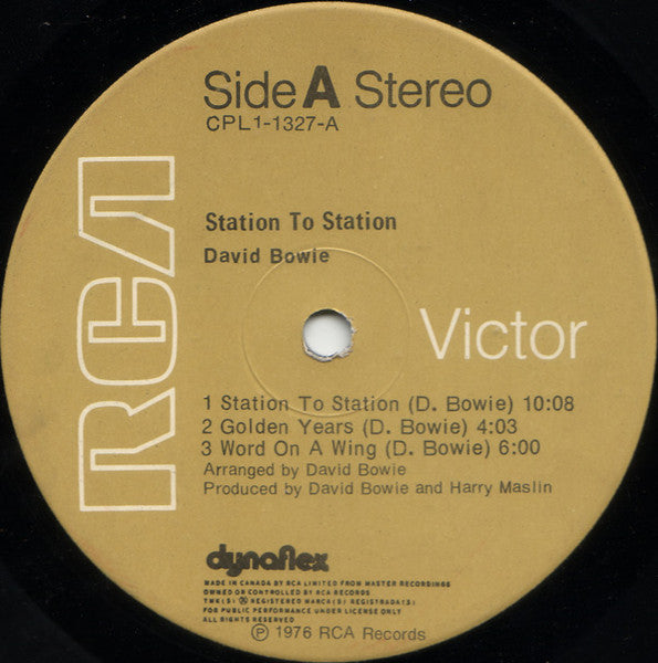 David Bowie - Station To Station - 1976