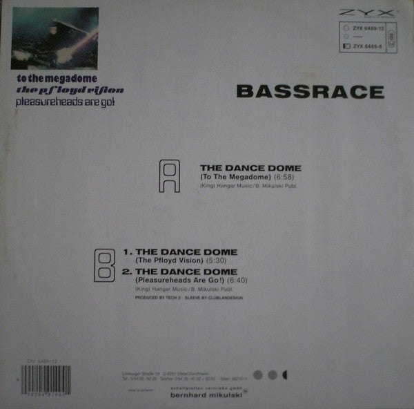 Bassrace - The Dance Dome - 1991