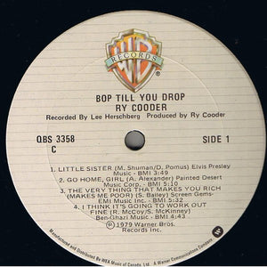 Ry Cooder - Bop Till You Drop - 1979