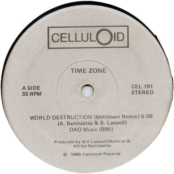 Afrika Bambaataa -  World Destruction (Meltdown Remix) Vinyl Record