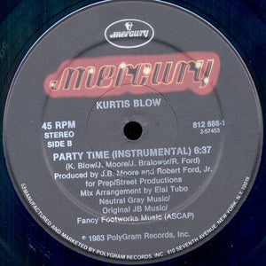 Kurtis Blow - Party Time - 1983