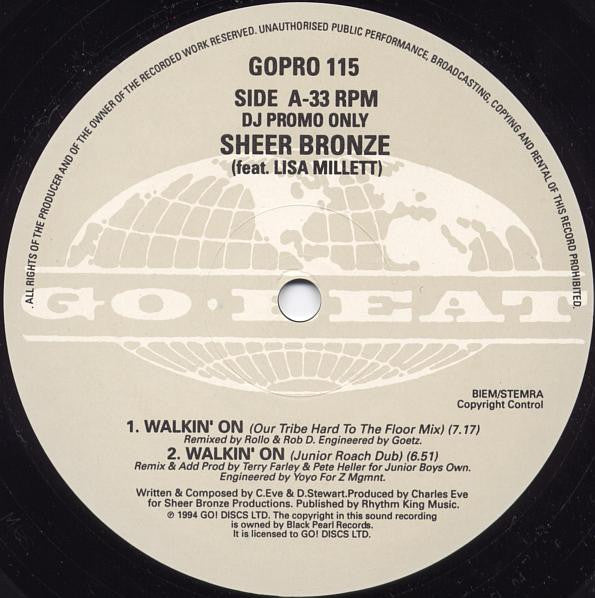 Sheer Bronze - Walkin' On