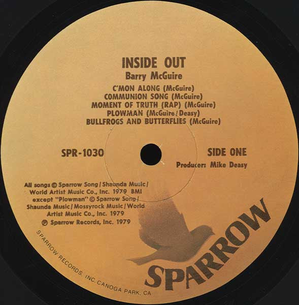 Barry McGuire - Inside Out - 1979