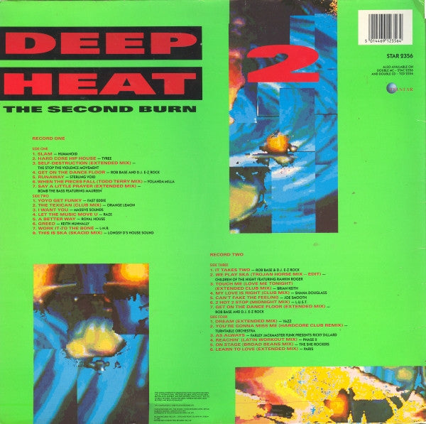 Various - Deep Heat 2 - The Second Burn - 1989