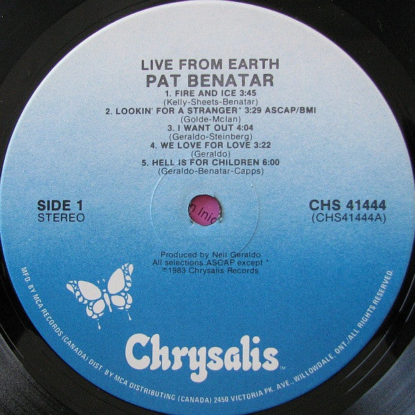 Pat Benatar - Live From Earth
