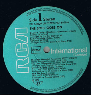 Various - The Soul Goes On - 1975