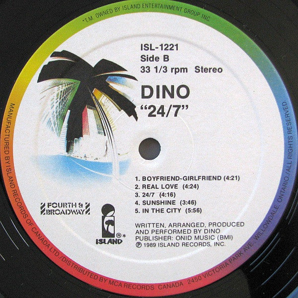 Dino  - 24/7 Vinyl Record