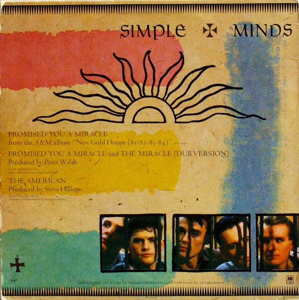 Simple Minds - Promised You A Miracle - 1982