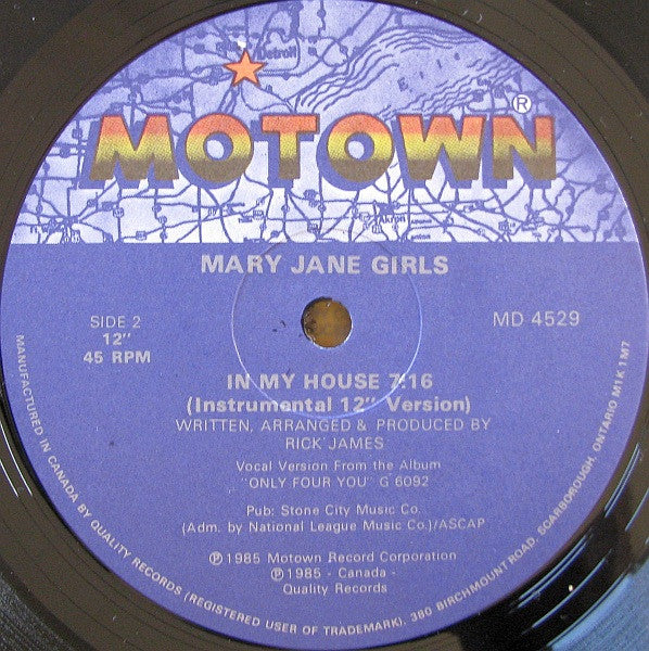 Mary Jane Girls - In My House - 1985