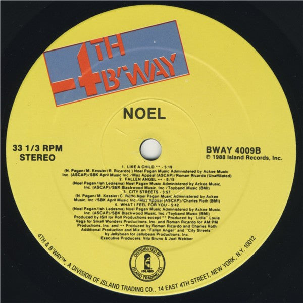 Noel - Noel Vinyl Record