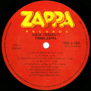 Frank Zappa - Sheik Yerbouti - 1979