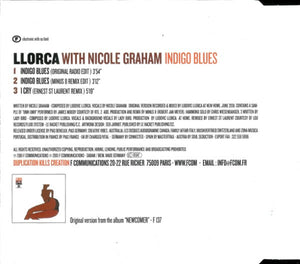 Llorca With Nicole Graham - Indigo Blues (CD) - 2001