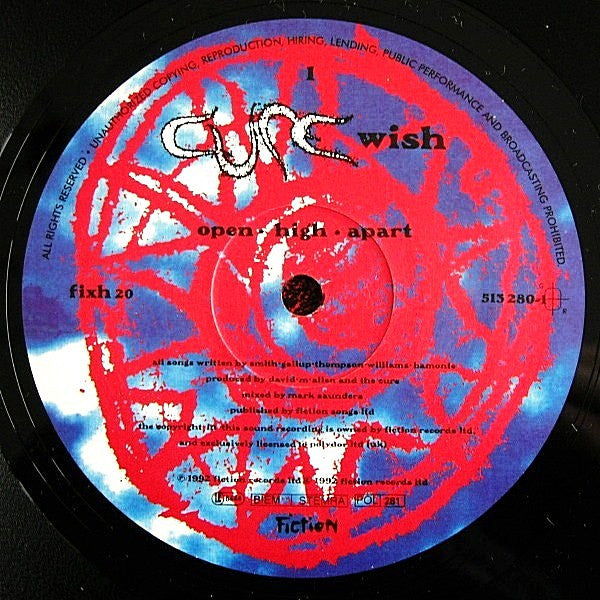 Cure, The - Wish - 1992