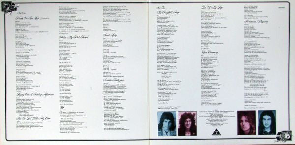 Queen - A Night At The Opera Vinyl Record