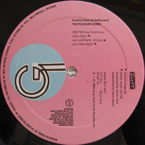 Frankie Goes To Hollywood - Welcome To The Pleasuredome - 1984