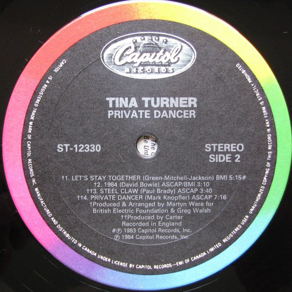 Tina Turner - Private Dancer