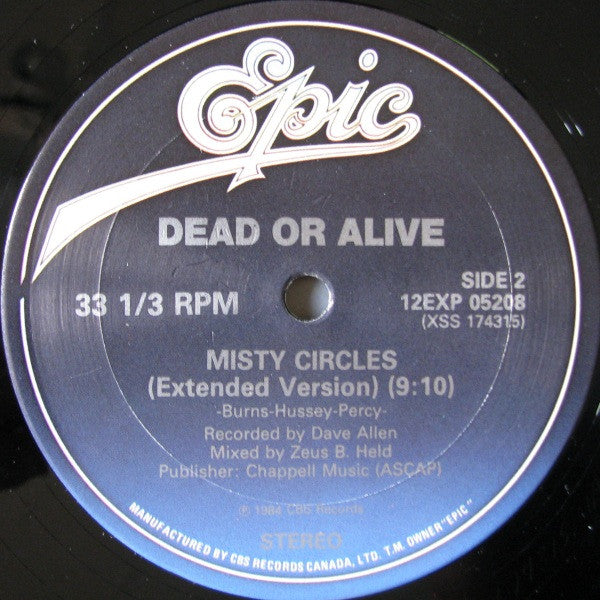 Dead Or Alive - You Spin Me Round (Like A Record) (Extended Murder Mix) - 1984