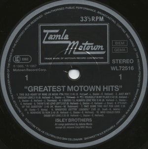 The Isley Brothers - Greatest Motown Hits