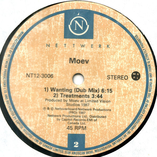 Moev - Wanting - 1987